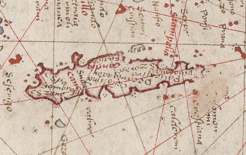 1592 Carta navigatoria : Maggiolo, Baldassare (1583-1605).jpg